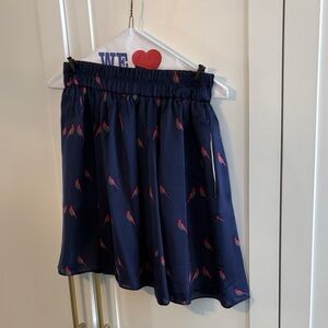 Marc by Marc Jacobs silk mini skirt